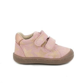 Chaussure pour fille rose avec velcro Chaussure pour fille rose avec velcro