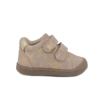 Chaussure pour fille beige avec velcro Chaussure pour fille beige avec velcro