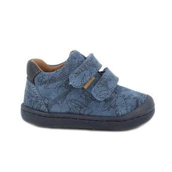 Chaussure pour garçon bleu avec velcro Chaussure pour garçon bleu avec velcro