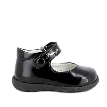 Ballerine da bambina nero con strap Ballerine da bambina nero con strap