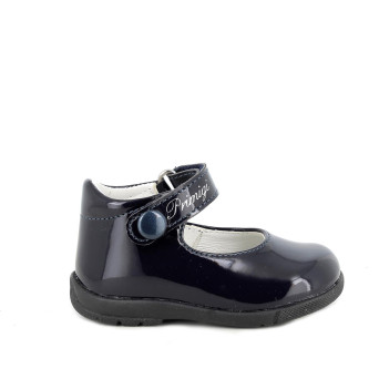 Ballerine pour fille bleu avec velcro Ballerine pour fille bleu avec velcro