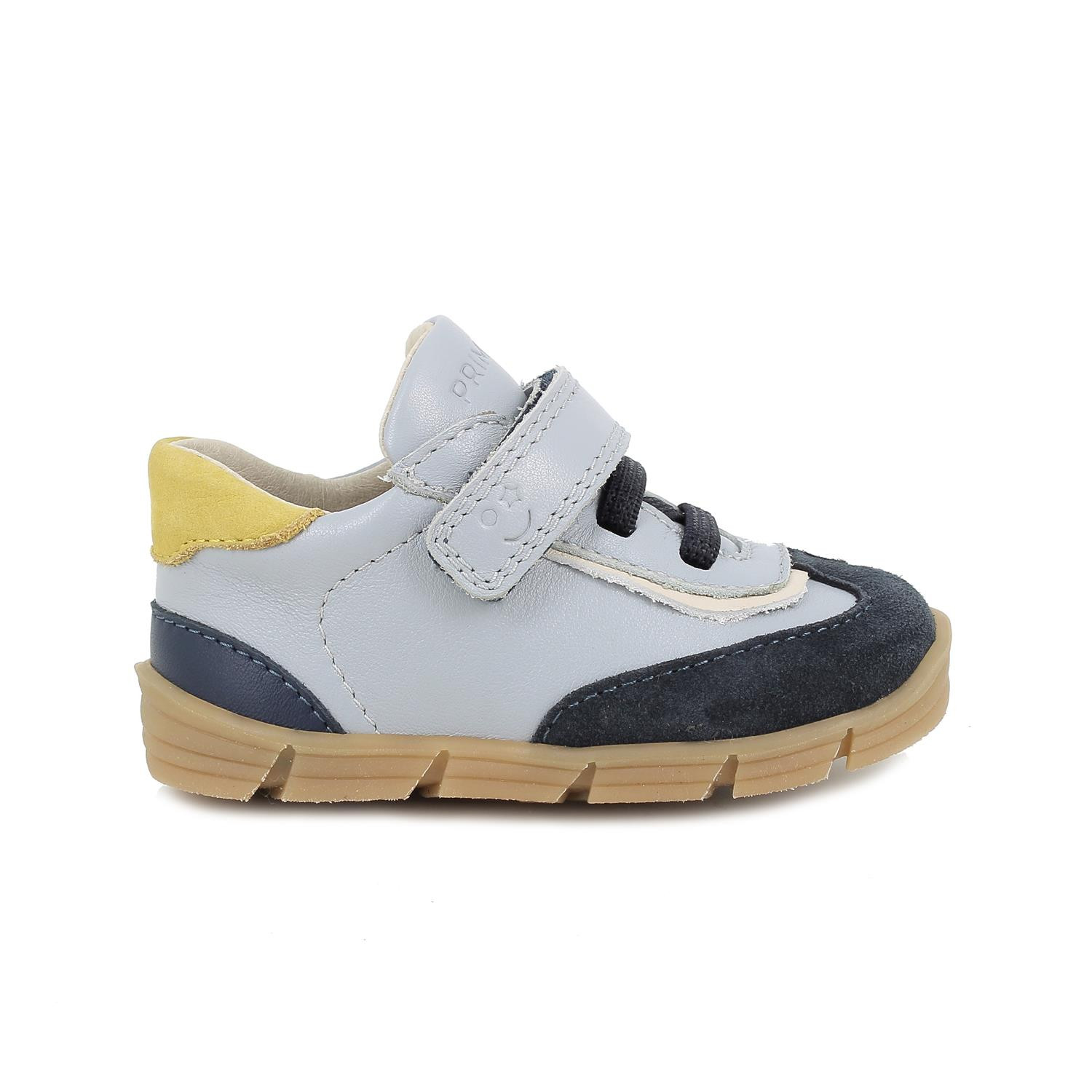 Sneaker pour garçon bleu clair avec velcro