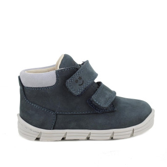 Scarpe da bambino blu con strap Scarpe da bambino blu con strap