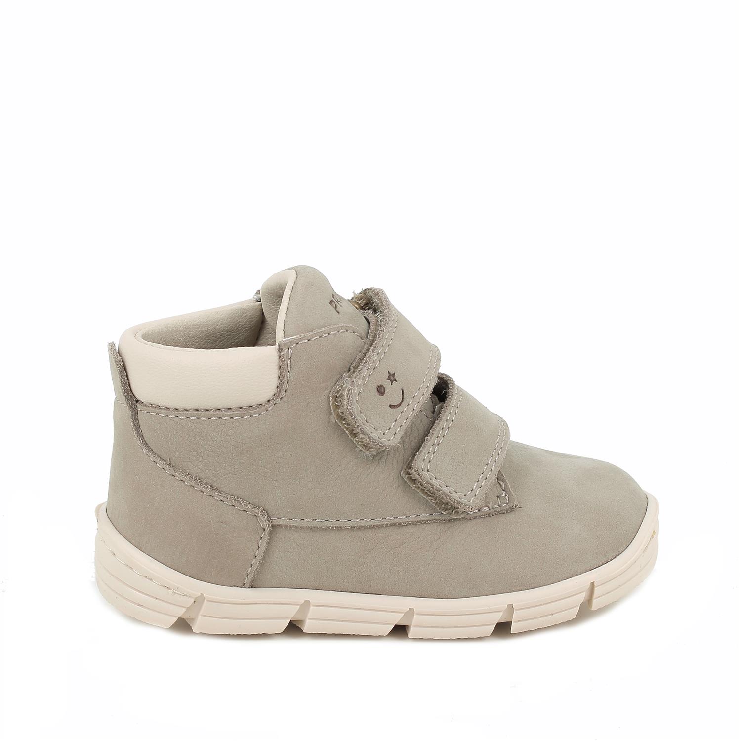 Scarpe&#x20;da&#x20;bambino&#x20;beige&#x20;e&#x20;grigio&#x20;con&#x20;strap