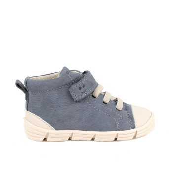 Scarpe da bambino blu e celeste con strap Scarpe da bambino blu e celeste con strap