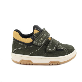 Scarpe da bambino verde con strap Scarpe da bambino verde con strap