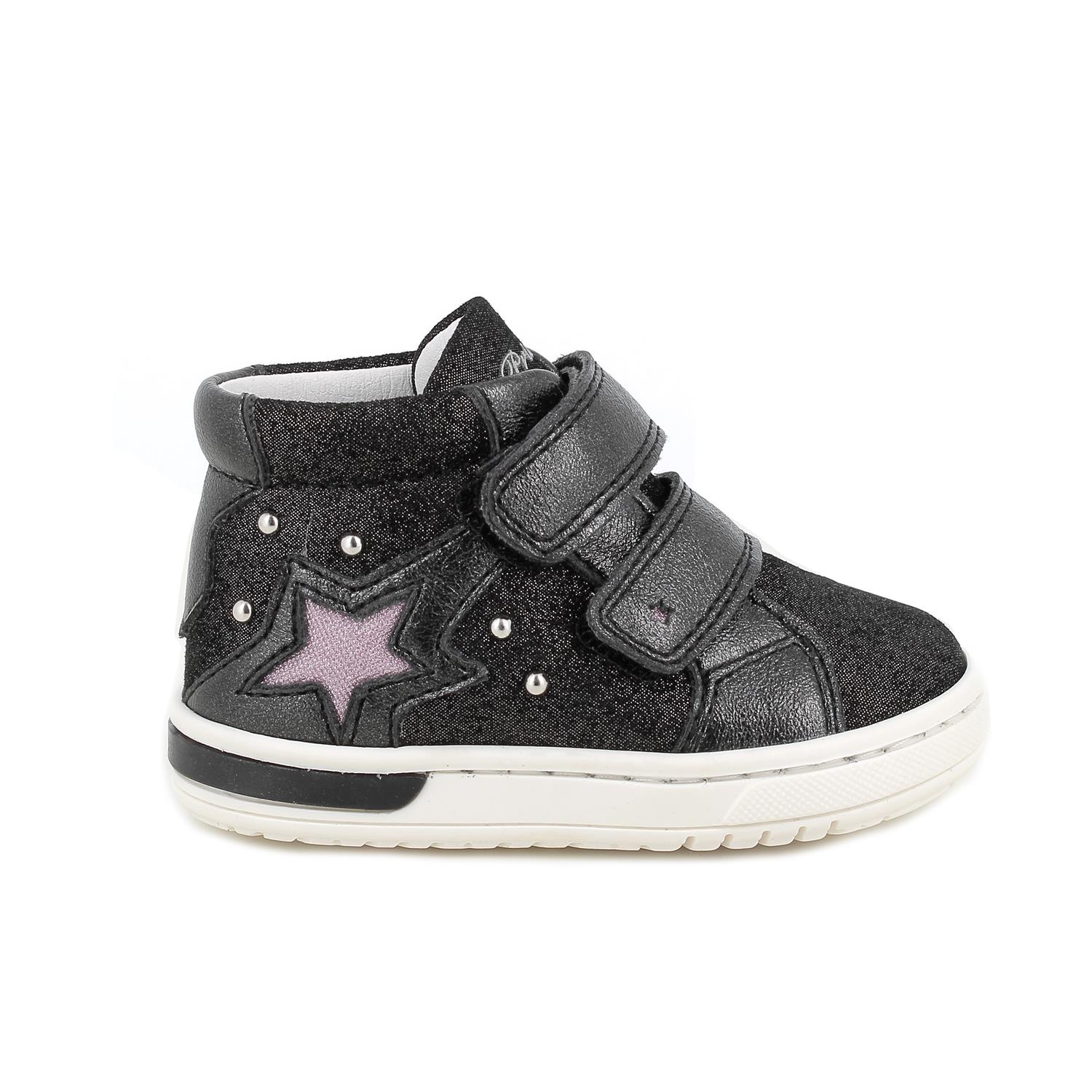 Scarpe&#x20;da&#x20;bambina&#x20;nero&#x20;con&#x20;strap