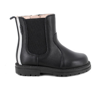 MÄDCHEN STIEFELETTE SCHWARZ MIT ZIP MÄDCHEN STIEFELETTE SCHWARZ MIT ZIP
