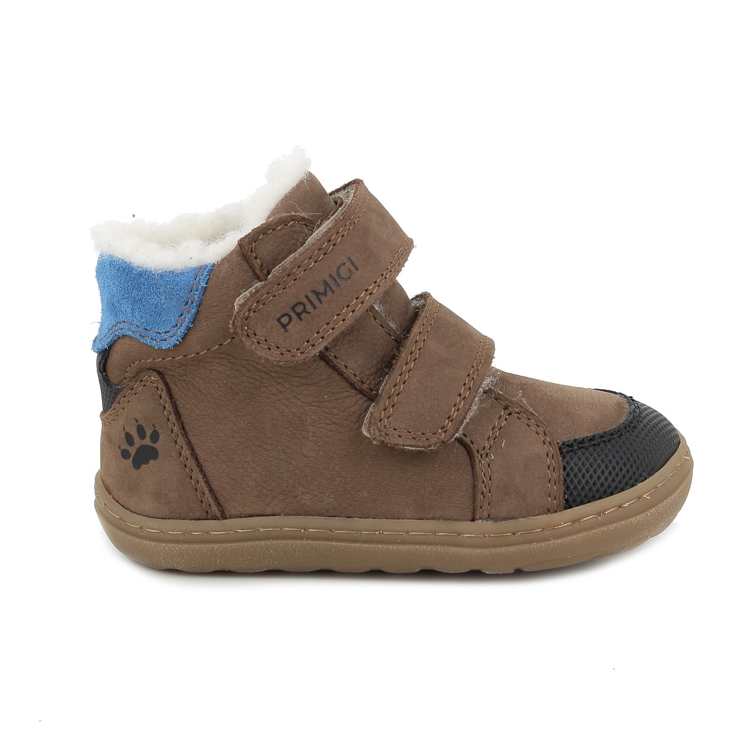 Scarpe&#x20;da&#x20;bambino&#x20;marrone&#x20;con&#x20;strap