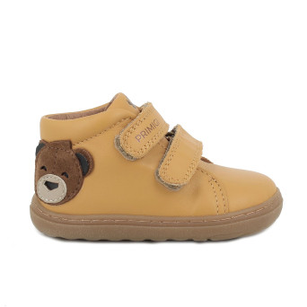 Scarpe da bambino giallo con strap Scarpe da bambino giallo con strap