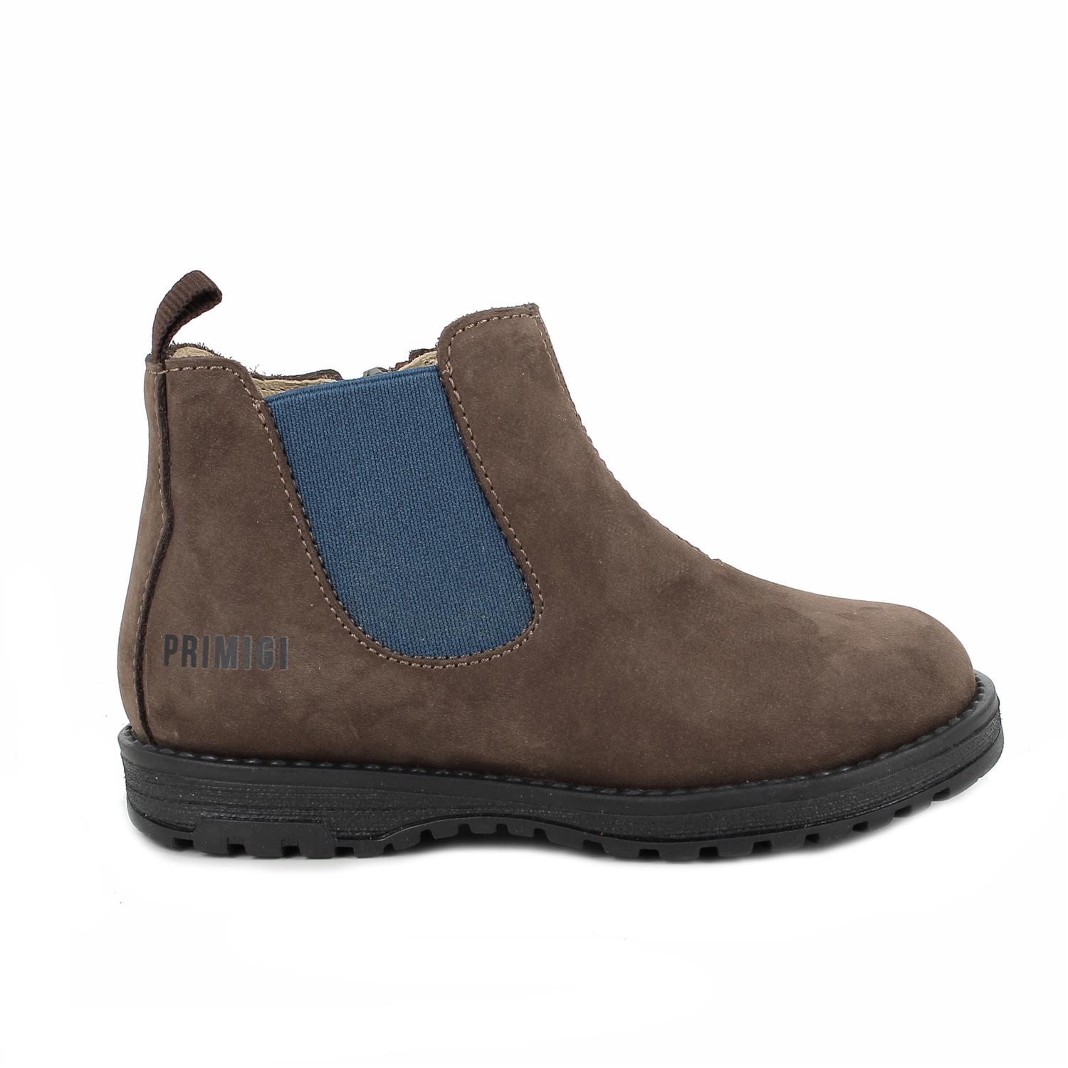 JUNGE&#x20;STIEFELETTE&#x20;BRAUN&#x20;MIT&#x20;ZIP