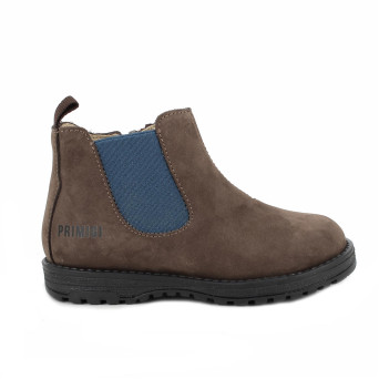 Stivaletti da bambino marrone con zip Stivaletti da bambino marrone con zip