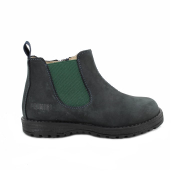 Half boots for boys blue with zip Half boots for boys blue with zip