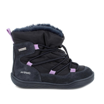 Полусапожки с мембраной gore-tex для девочек с эластиком, синий Полусапожки с мембраной gore-tex для девочек с эластиком, синий