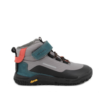 Sneaker pour fille gris avec velcro Sneaker pour fille gris avec velcro