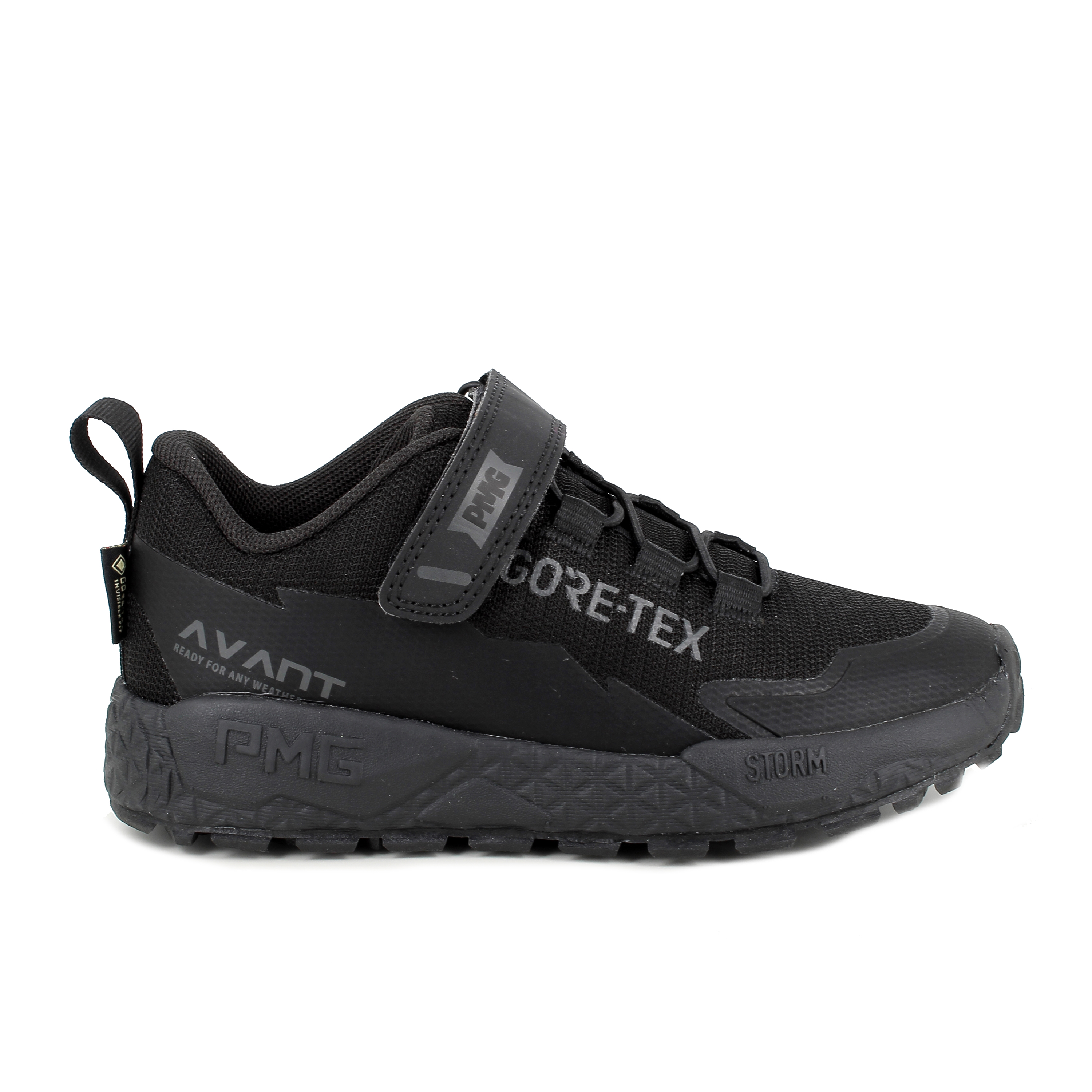 JUNGE&#x20;GORE-TEX&#x20;SNEAKER&#x20;SCHWARZ&#x20;MIT&#x20;VELCRO