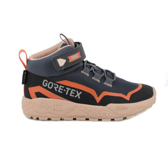 Sneaker gore-tex pour garçon gris avec velcro Sneaker gore-tex pour garçon gris avec velcro