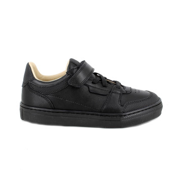 Sneaker pour garçon noir avec velcro Sneaker pour garçon noir avec velcro