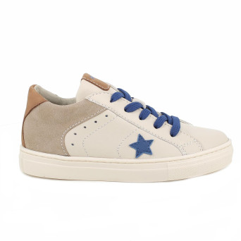 JUNGE SNEAKER BEIGE MIT ZIP JUNGE SNEAKER BEIGE MIT ZIP