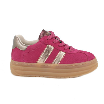 Sneakers for girls fuchsia with zip Sneakers for girls fuchsia with zip