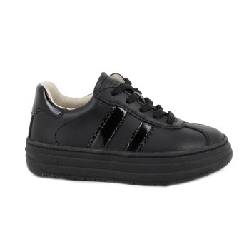 Sneaker pour fille noir avec zip Sneaker pour fille noir avec zip