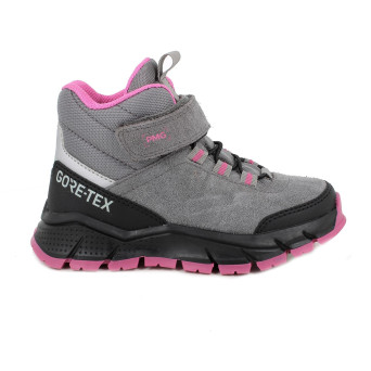 Bottillon gore-tex pour fille gris avec velcro Bottillon gore-tex pour fille gris avec velcro