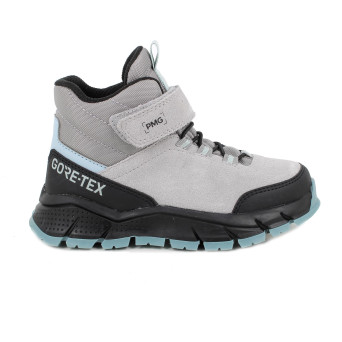 Gore-tex boots for boys grey with velcro Gore-tex boots for boys grey with velcro