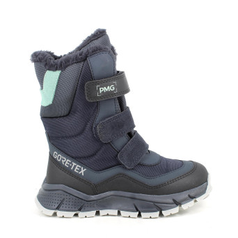 Medias botas gore-tex para niño azul con velcro Medias botas gore-tex para niño azul con velcro