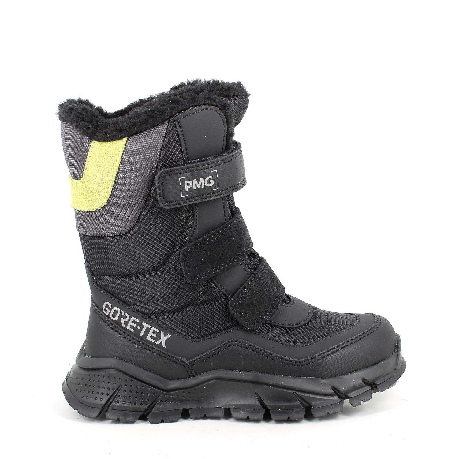 Stivaletti&#x20;gore-tex&#x20;da&#x20;bambino&#x20;nero&#x20;con&#x20;strap