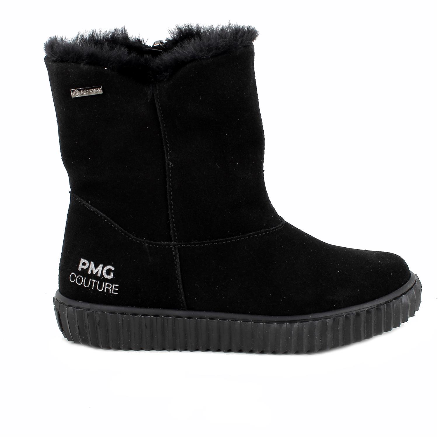 Stivaletti&#x20;gore-tex&#x20;da&#x20;bambina&#x20;nero&#x20;con&#x20;zip