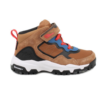 Zapato deportivo con gore-tex para niña marron con velcro Zapato deportivo con gore-tex para niña marron con velcro