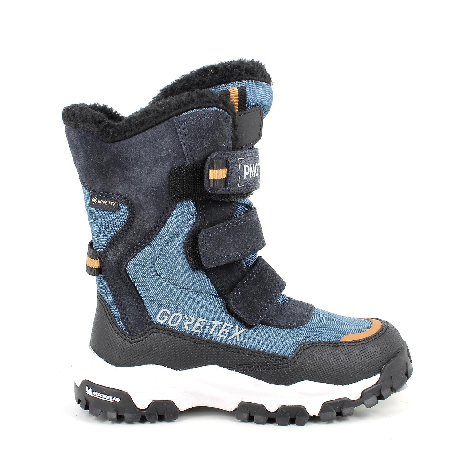Stivaletti&#x20;gore-tex&#x20;da&#x20;bambino&#x20;blu&#x20;con&#x20;strap