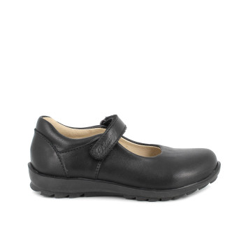 Ballerine pour fille noir avec velcro Ballerine pour fille noir avec velcro