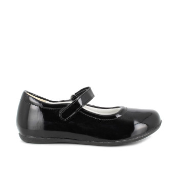 Ballerine pour fille noir avec velcro Ballerine pour fille noir avec velcro