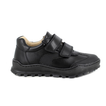 Scarpe da bambino nero con strap Scarpe da bambino nero con strap