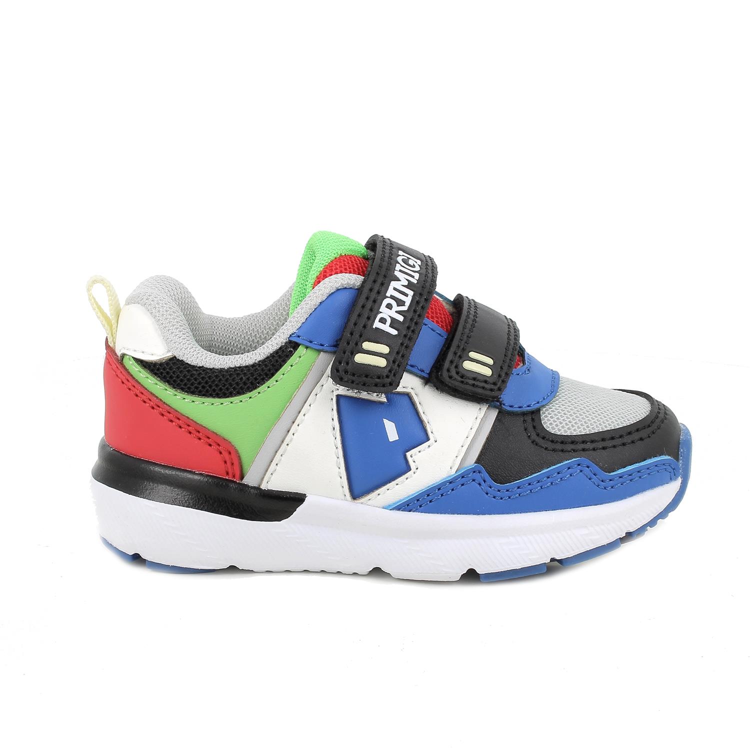 JUNGE&#x20;SNEAKER&#x20;SCHWARZ&#x20;UND&#x20;GRAU&#x20;MIT&#x20;VELCRO