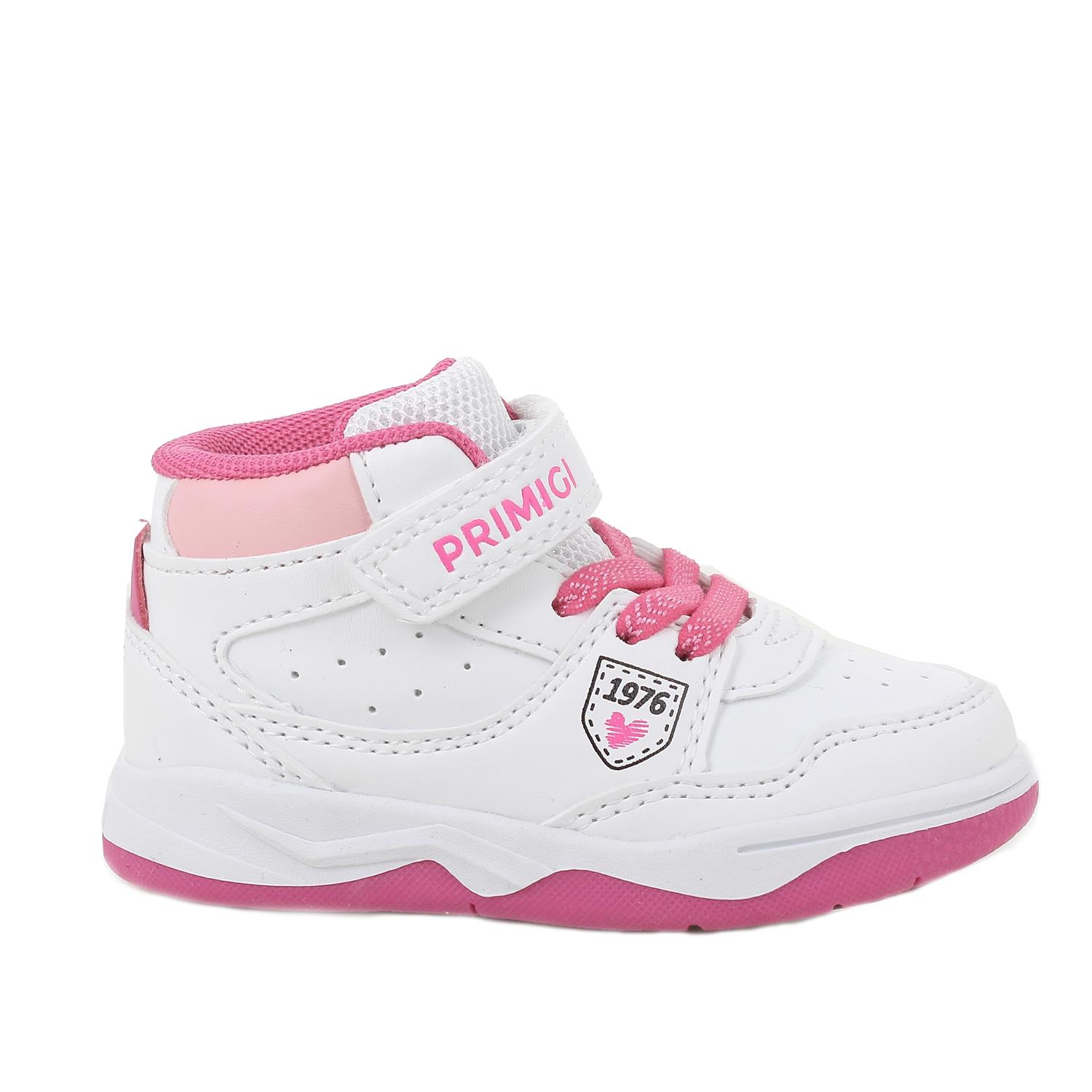 Sneakers&#x20;da&#x20;bambina&#x20;bianco&#x20;con&#x20;strap