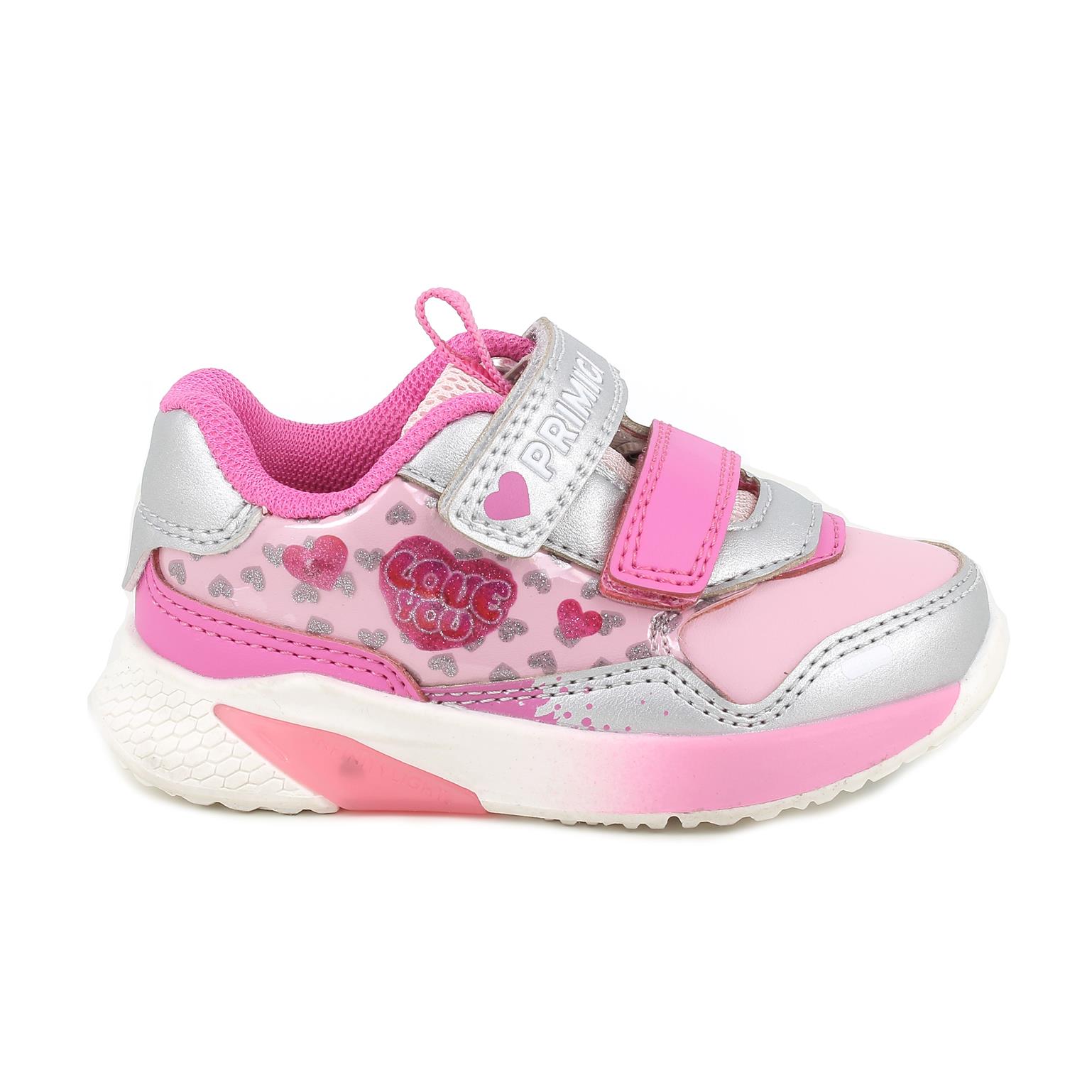 Sneakers&#x20;da&#x20;bambina&#x20;rosa&#x20;con&#x20;strap