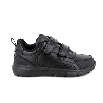 Sneaker pour garçon noir avec velcro Sneaker pour garçon noir avec velcro