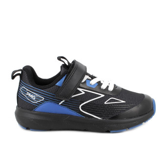 Sneaker pour garçon noir avec velcro Sneaker pour garçon noir avec velcro