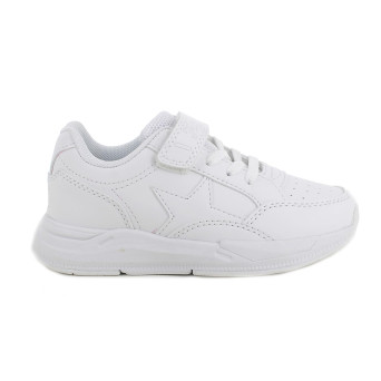 Sneaker pour fille blanc avec velcro Sneaker pour fille blanc avec velcro