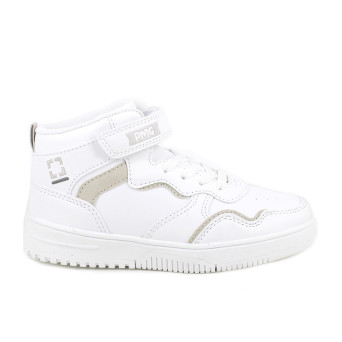 Sneaker pour fille blanc avec velcro Sneaker pour fille blanc avec velcro