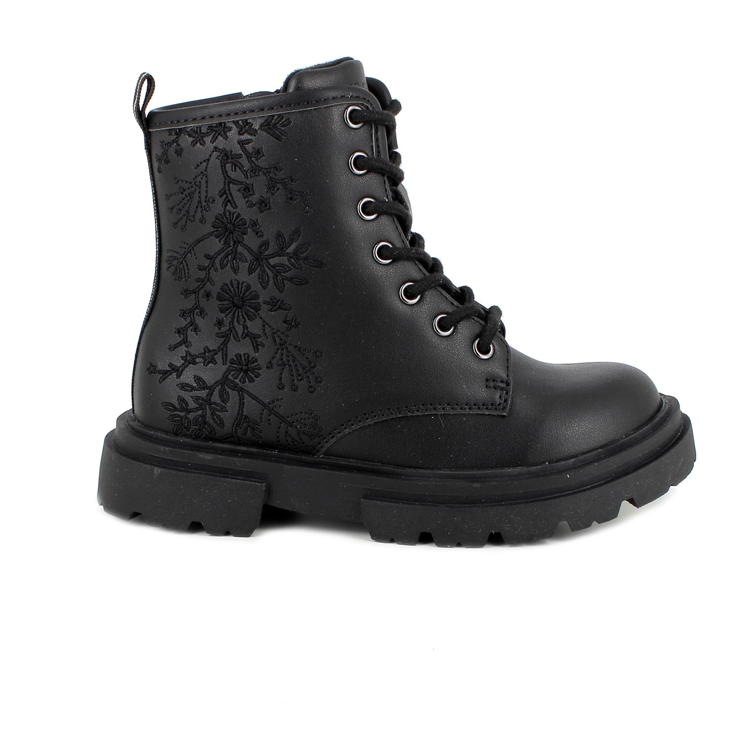 Anfibi&#x20;da&#x20;bambina&#x20;nero&#x20;con&#x20;zip