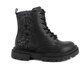 Bottillon pour fille noir avec zip Bottillon pour fille noir avec zip