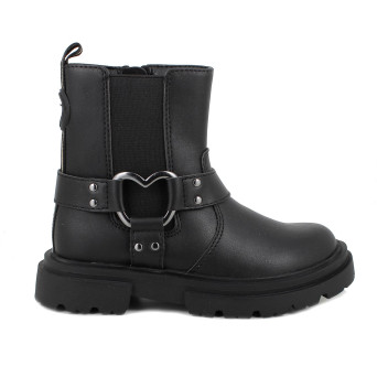 MÄDCHEN STIEFELETTE SCHWARZ MIT ZIP MÄDCHEN STIEFELETTE SCHWARZ MIT ZIP