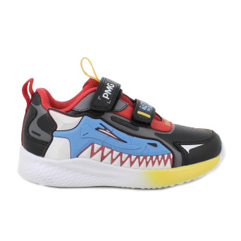 Sneaker pour garçon noir avec velcro Sneaker pour garçon noir avec velcro