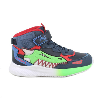 Sneaker pour garçon bleu avec velcro Sneaker pour garçon bleu avec velcro