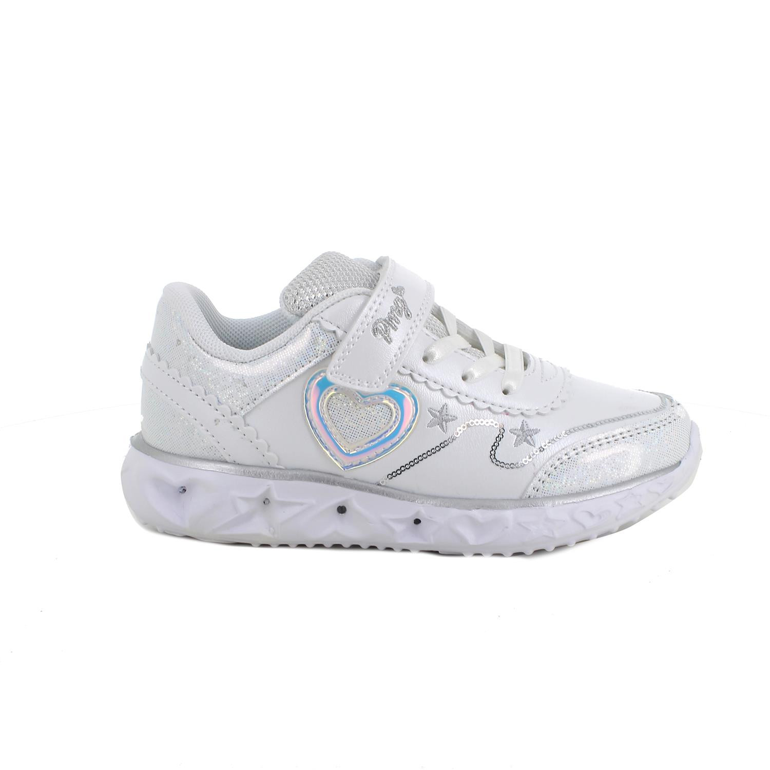 M&#xC4;DCHEN&#x20;SNEAKER&#x20;WEISS&#x20;MIT&#x20;VELCRO