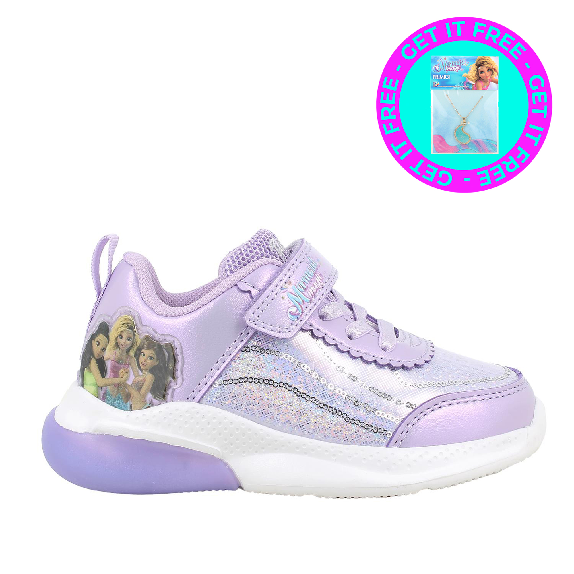 M&#xC4;DCHEN&#x20;SNEAKER&#x20;VIOLETT&#x20;Mermaid&#x20;Magic&#x2122;
