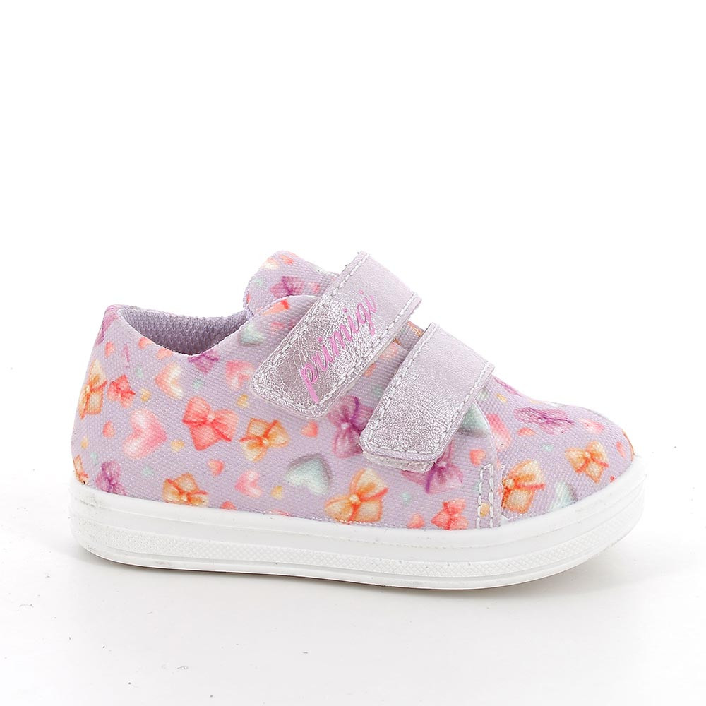 CHAUSSURES POUR FILLE  VIOLET ET ROSE  AVEC VELCRO